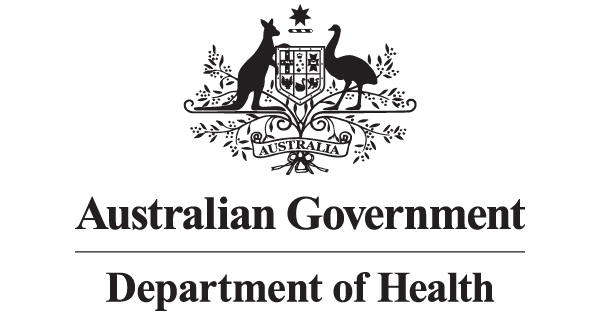 Australian Government Department of Health Logo